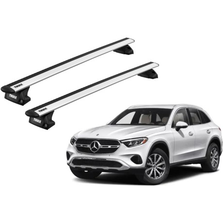 Barras THULE EVO WingBar para autos MERCEDES BENZ GLC desde 2015 al 2023
