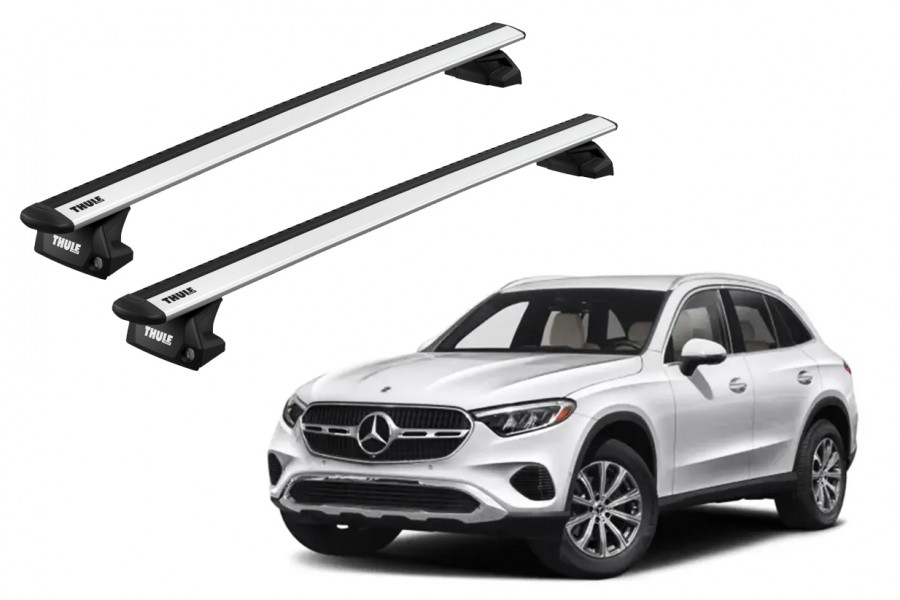 Barras THULE EVO WingBar para autos MERCEDES BENZ GLC desde 2015 al 2023