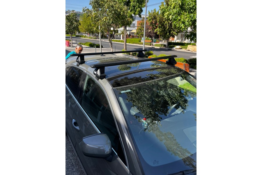 Barras THULE EVO WingBar para autos AUDI Q3 Sportback desde 2020 negro