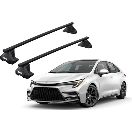 Barras THULE EVO SquareBar para autos TOYOTA Corolla desde 2019