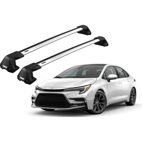 Barras THULE EDGE Flush para autos TOYOTA Corolla desde 2019