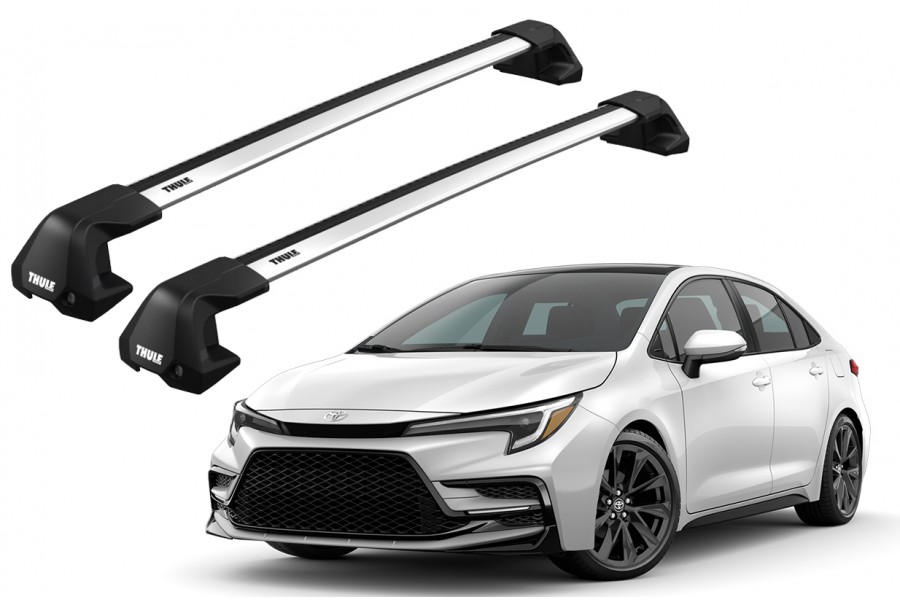 Barras THULE EDGE Flush para autos TOYOTA Corolla desde 2019