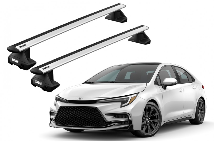Barras THULE EVO WingBar para autos TOYOTA Corolla desde 2019