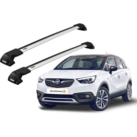 Barras THULE EDGE Flush para autos OPEL Grandland X desde 2018 - 2024