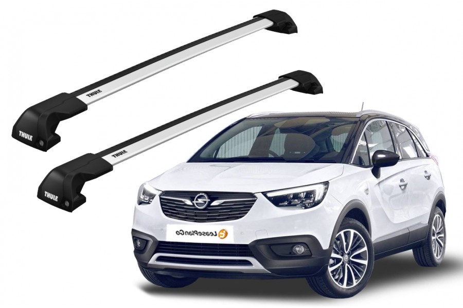 Barras THULE EDGE Flush para autos OPEL Grandland X desde 2018 - 2024