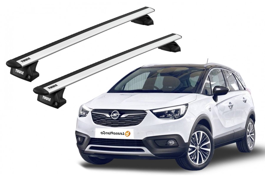 Barras THULE EVO WingBar para autos OPEL Grandland X desde 2018 - 2024