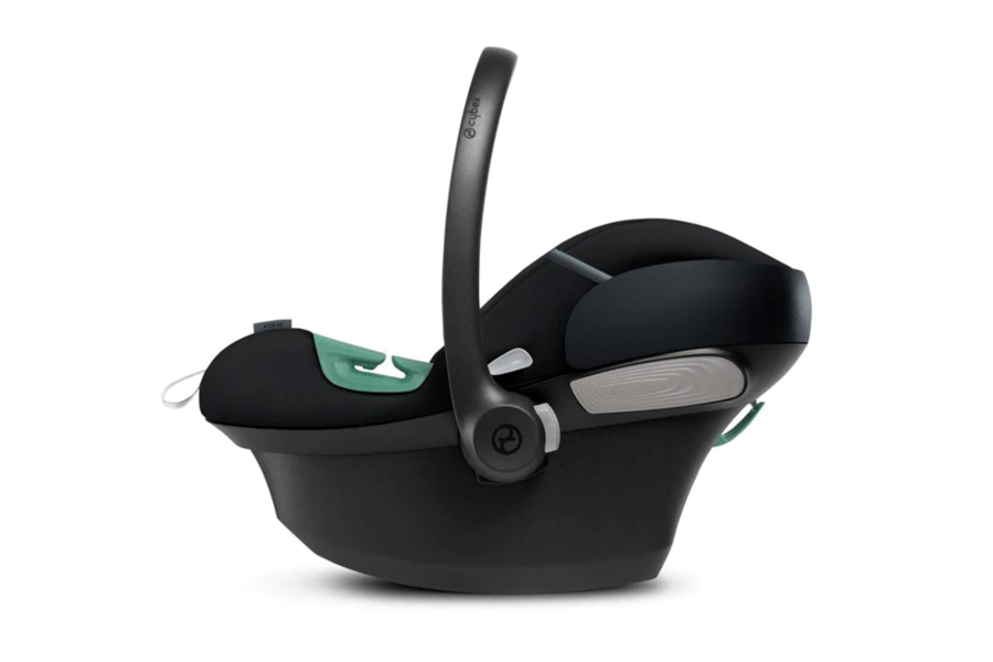 Coche Thule Shine Mallard Green + Silla Auto Cybex Nido Aton B2 I-Size