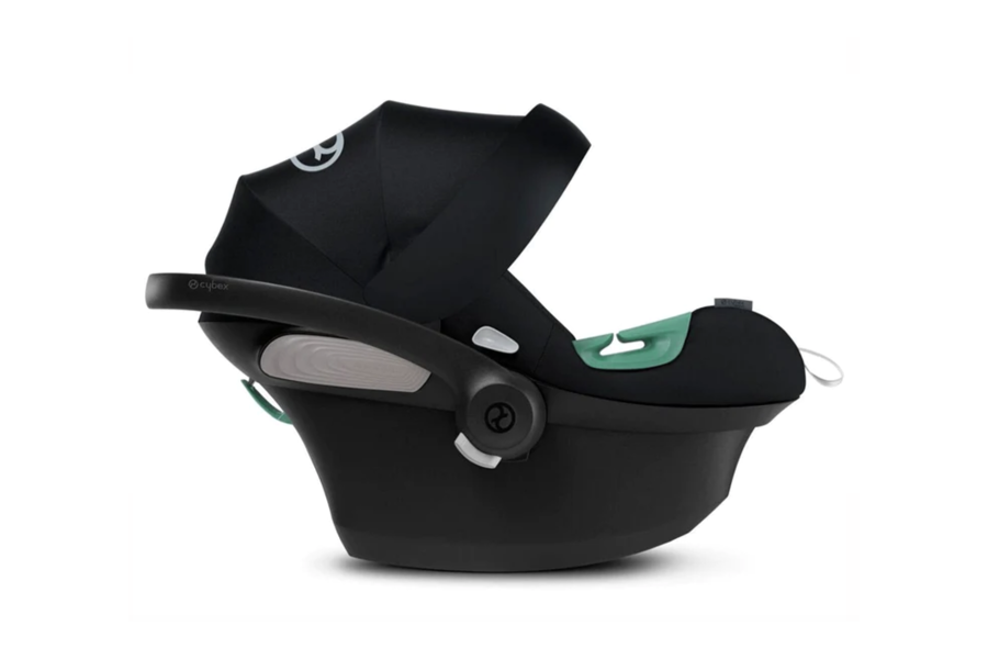 Coche Thule Shine Mallard Green + Silla Auto Cybex Nido Aton B2 I-Size