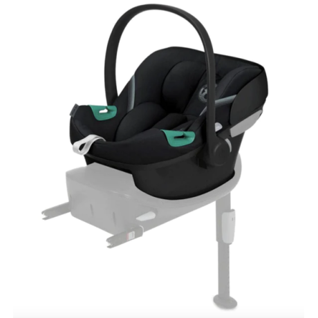 Coche Thule Sleek Black Midnight + Silla Auto Cybex Aton5