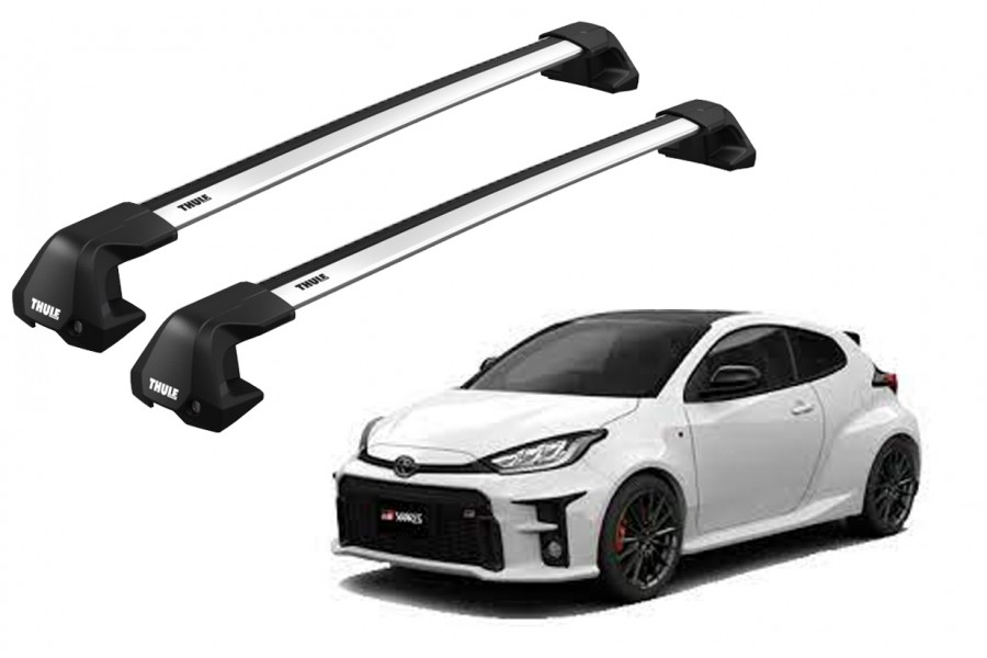 Barras THULE EDGE Flush para autos TOYOTA Yaris desde 2021