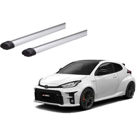 Barras THULE EVO AeroBar para autos TOYOTA Yaris desde 2021 negro