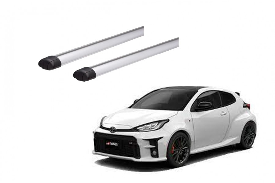 Barras THULE EVO AeroBar para autos TOYOTA Yaris desde 2021 negro