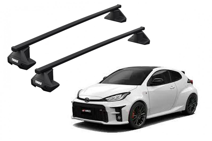 Barras THULE EVO SquareBar para autos TOYOTA Yaris desde 2021