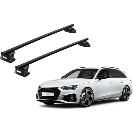 Barras THULE EVO SquareBar para autos AUDI A4 Avant desde 2016