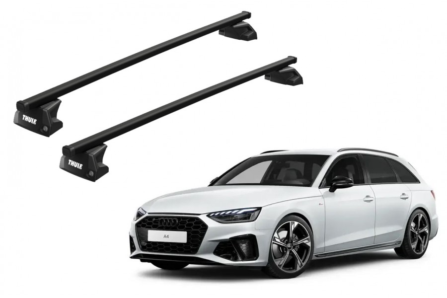 Barras THULE EVO SquareBar para autos AUDI A4 Avant desde 2016