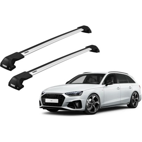 Barras THULE EDGE Flush para autos AUDI A4 Avant desde 2016