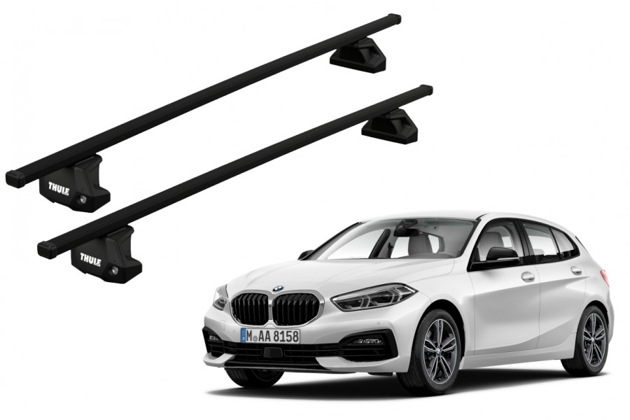 Barras THULE EVO SquareBar para autos BMW 1-series 2012 a 2019