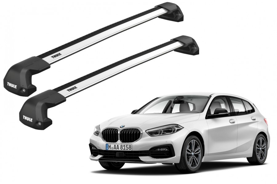Barras THULE EDGE Flush para autos BMW 1-series 2012 a 2019