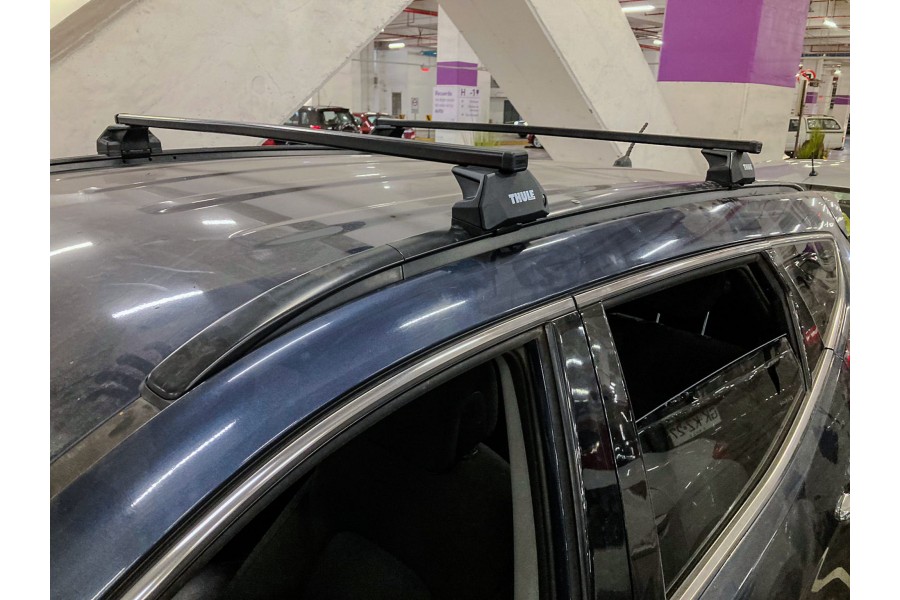 Barras THULE EVO SquareBar para autos HYUNDAI Santa Fe desde 2018 - 2023