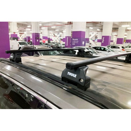 Barras THULE EVO SquareBar para autos JEEP Compass desde 2017