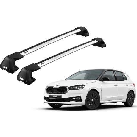 Barras THULE EDGE Flush para autos SKODA Fabia desde 2015