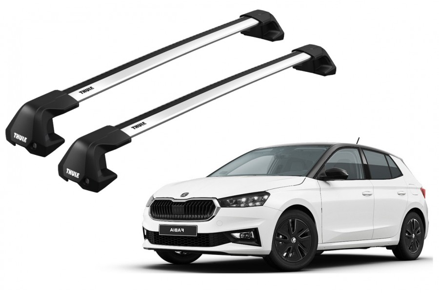 Barras THULE EDGE Flush para autos SKODA Fabia desde 2015