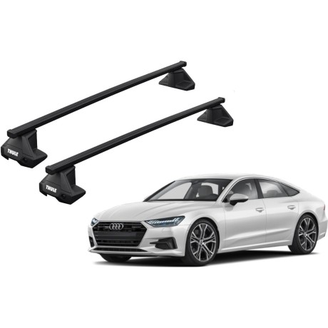 Barras THULE EVO SquareBar para autos AUDI A7 2010 a 2018