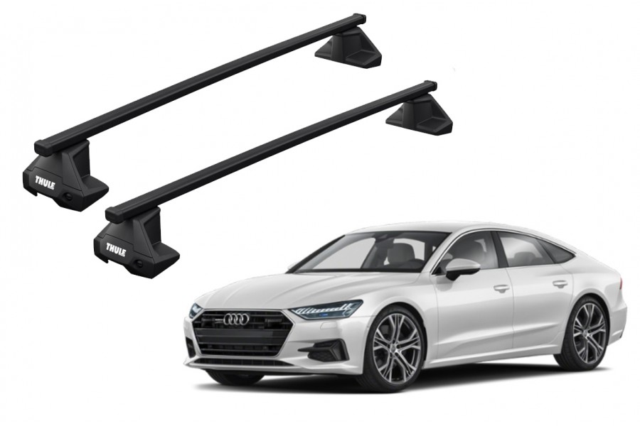 Barras THULE EVO SquareBar para autos AUDI A7 2010 a 2018