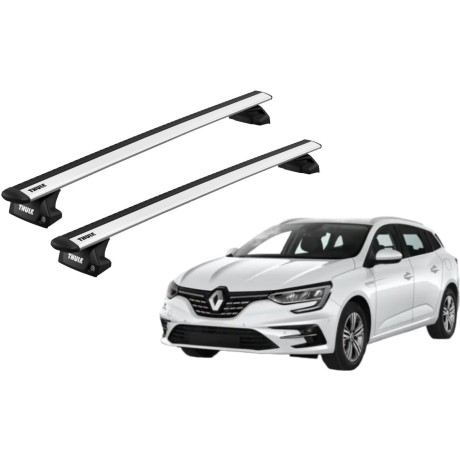 Barras THULE EVO WingBar para autos RENAULT Megane desde 2016 - 2024