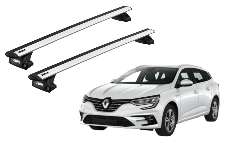 Barras THULE EVO WingBar para autos RENAULT Megane desde 2016 - 2024