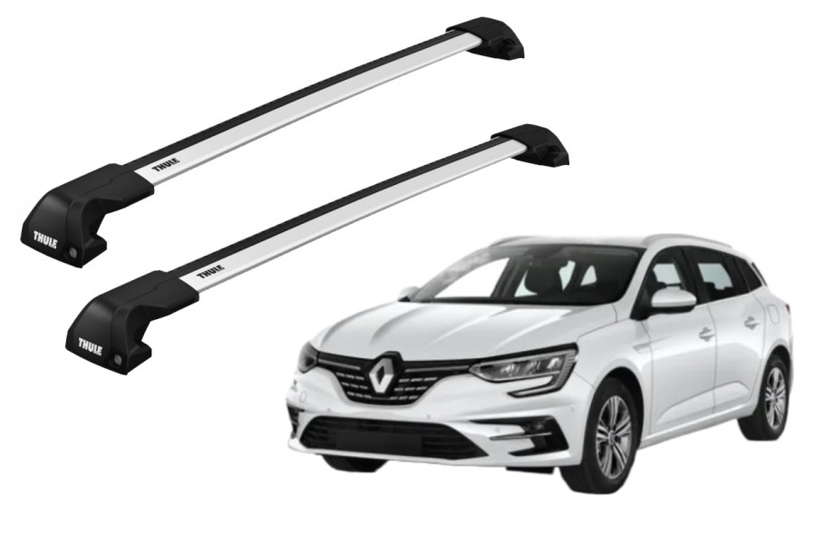 Barras THULE EDGE Flush para autos RENAULT Megane desde 2016 - 2024