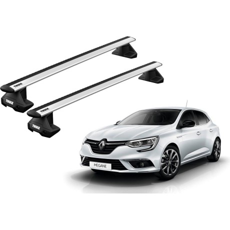 Barras THULE EVO WingBar para autos RENAULT Megane desde 2016