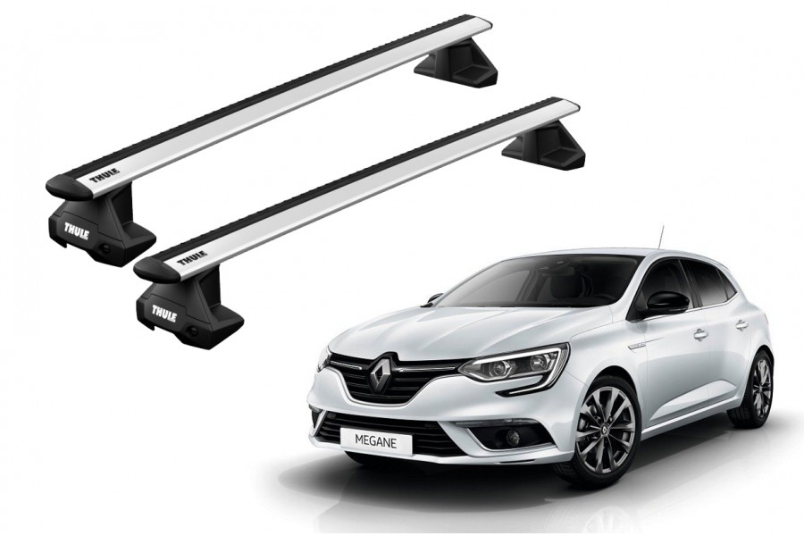 Barras THULE EVO WingBar para autos RENAULT Megane desde 2016