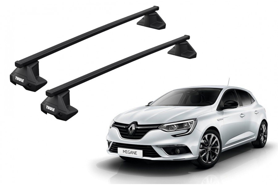 Barras THULE EVO SquareBar para autos RENAULT Megane desde 2016