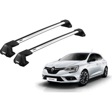 Barras THULE EDGE Flush para autos RENAULT Megane desde 2016