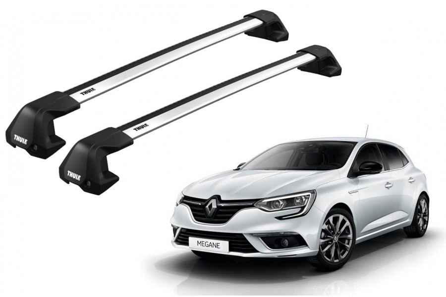 Barras THULE EDGE Flush para autos RENAULT Megane desde 2016