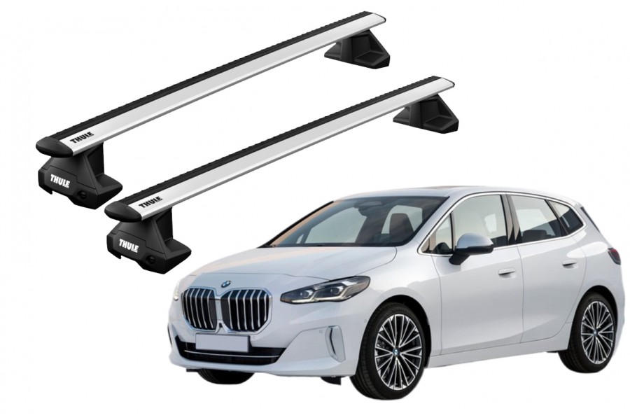 Barras THULE EVO WingBar para autos BMW 2-Series Active Tourer desde 2014