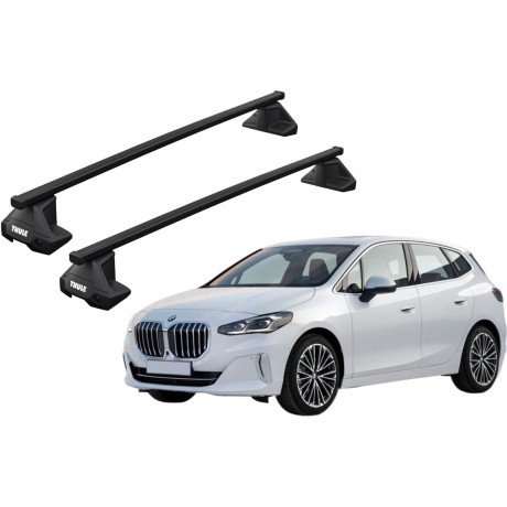 Barras THULE EVO SquareBar para autos BMW 2-Series Active Tourer desde 2014