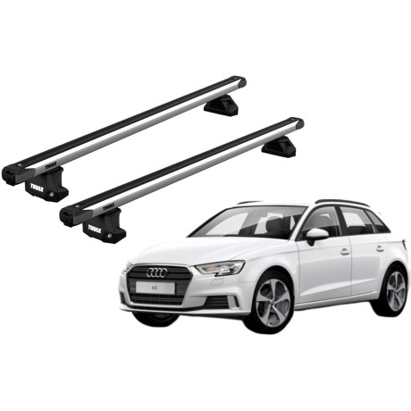 Barras Thule AUDI A3 Sportback 13-20 RA / SlideBar EVO