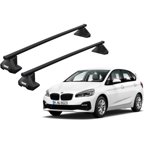 Barras THULE EVO SquareBar para autos BMW 2-Series Gran Tourer desde 2015 - 2022