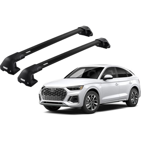 Barras THULE EDGE Flush para autos AUDI Q5 Sportback desde 2021 negro