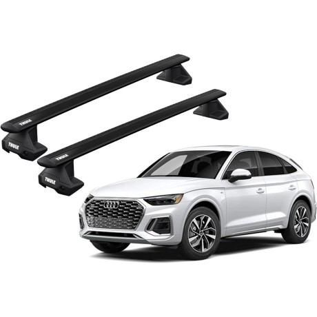 Barras THULE EVO WingBar para autos AUDI Q5 Sportback desde 2021 negro