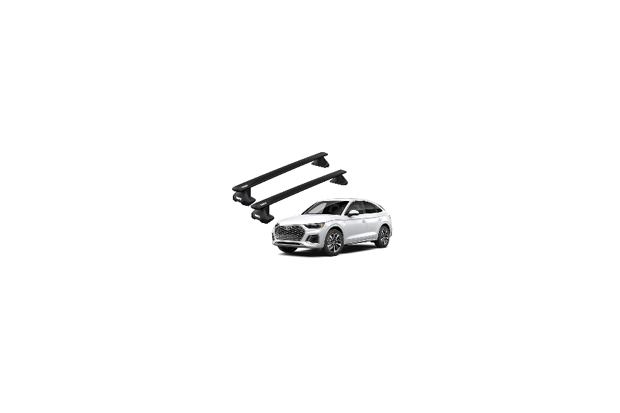 Barras THULE EVO WingBar para autos AUDI Q5 Sportback desde 2021 negro