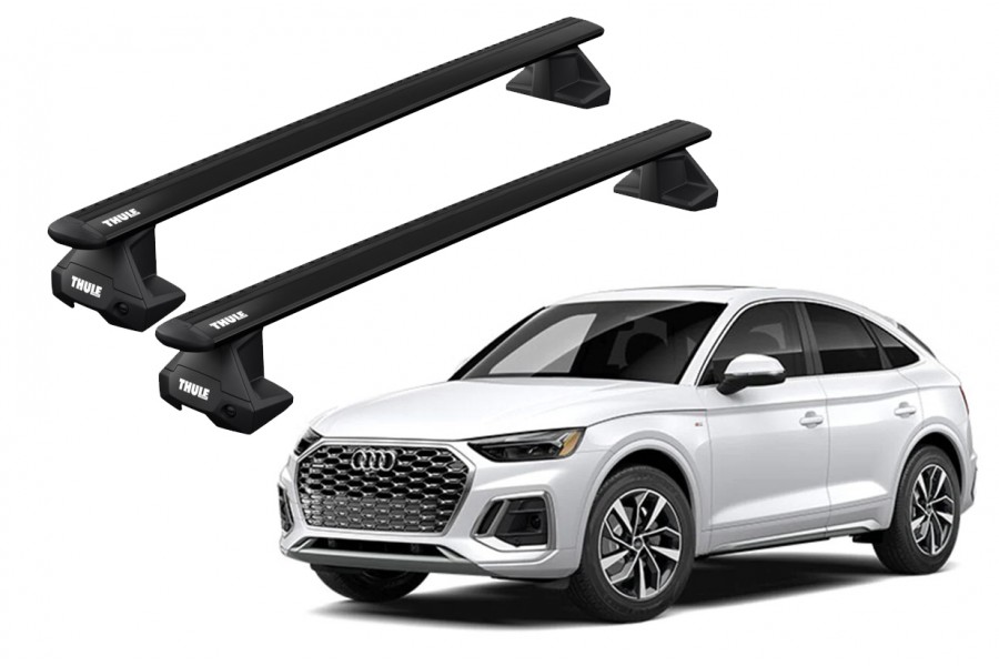 Barras THULE EVO WingBar para autos AUDI Q5 Sportback desde 2021 negro