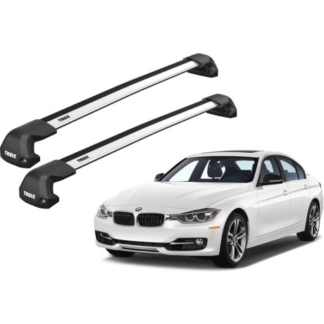 Barras THULE EDGE Flush para autos BMW 3-Series 2012 a 2018