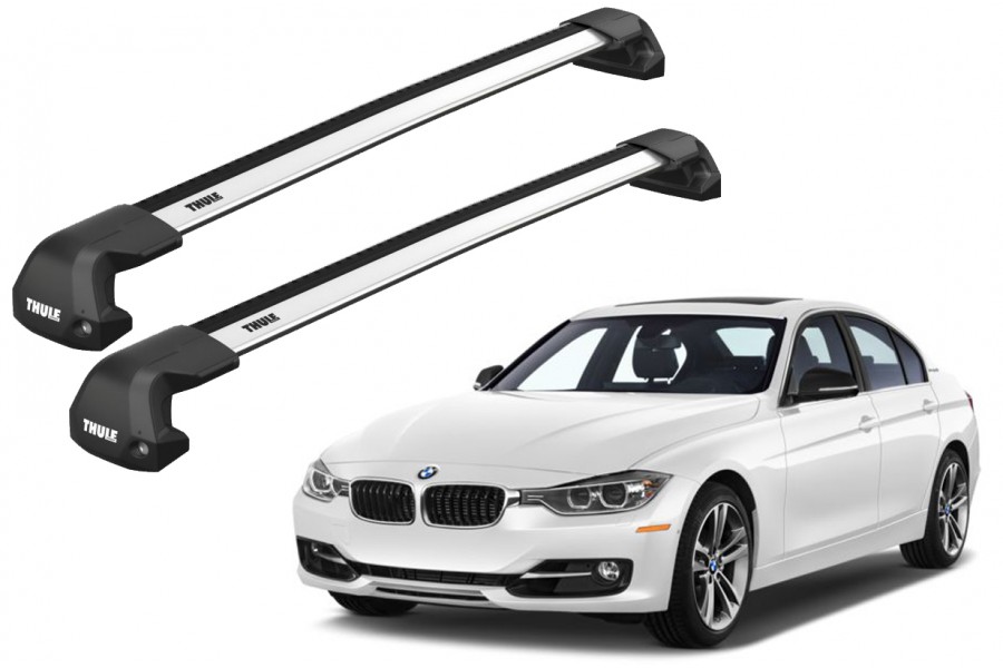 Barras THULE EDGE Flush para autos BMW 3-Series 2012 a 2018