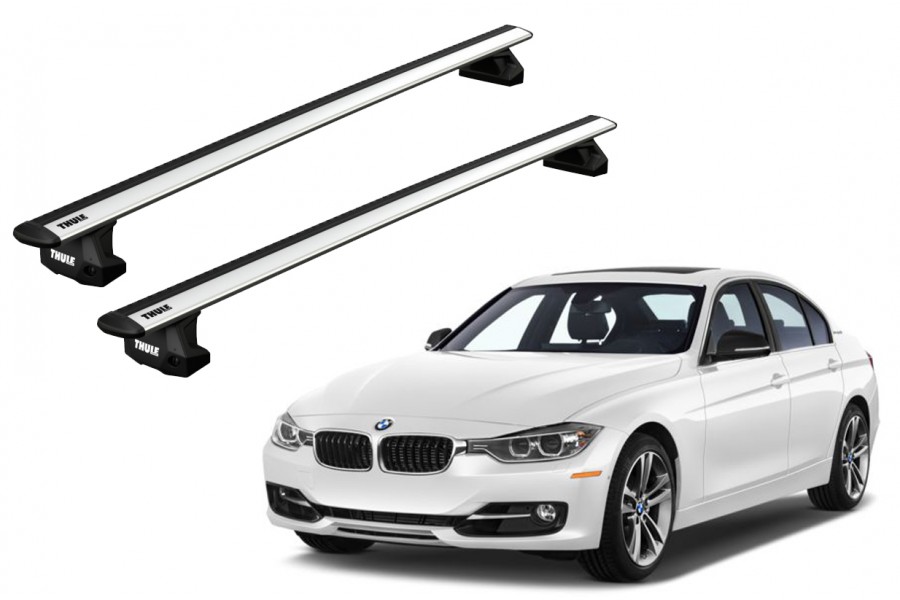 Barras THULE EVO WingBar para autos BMW 3-Series 2012 a 2018