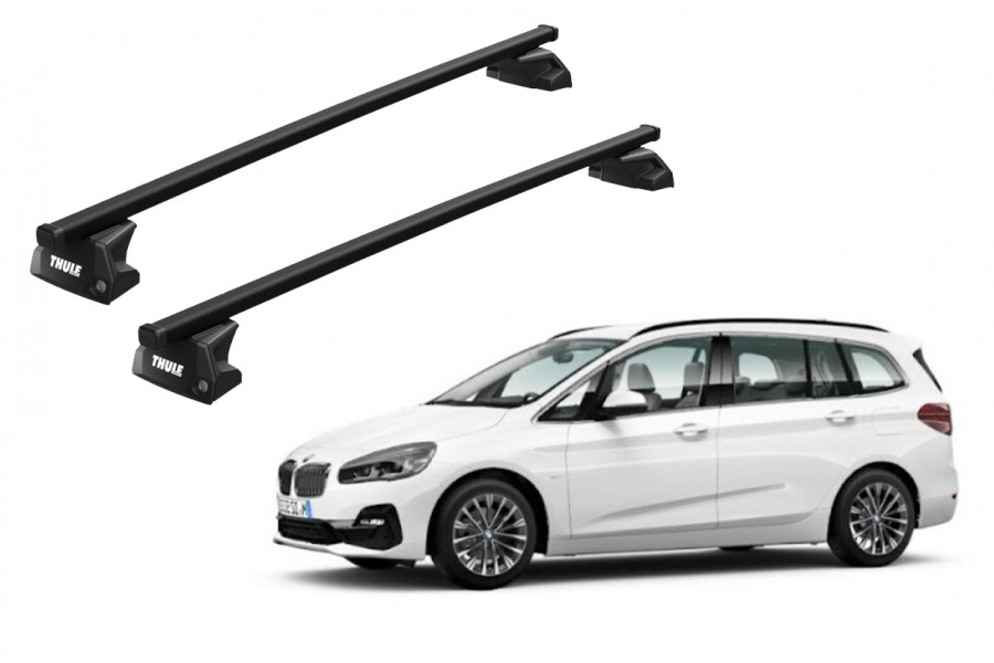 Barras THULE EVO SquareBar para autos BMW 2-Series Gran Tourer desde 2015