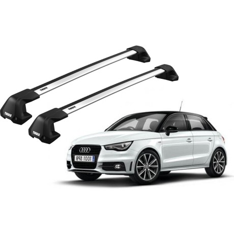 Barras THULE EDGE Flush para autos AUDI A1 2012 a 2018