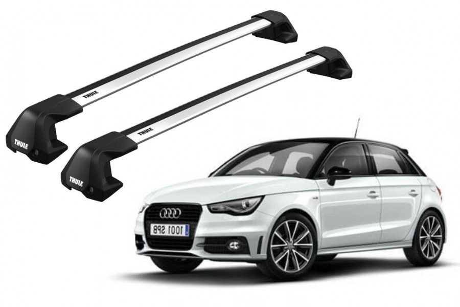 Barras THULE EDGE Flush para autos AUDI A1 2012 a 2018
